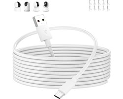ACOCOBUY 5M Micro USB Cable, USB Cable for Mi 360° Home Security Camera 2K Pro, Mi 360° Home Security Camera 2K, Mi - ShopVlot