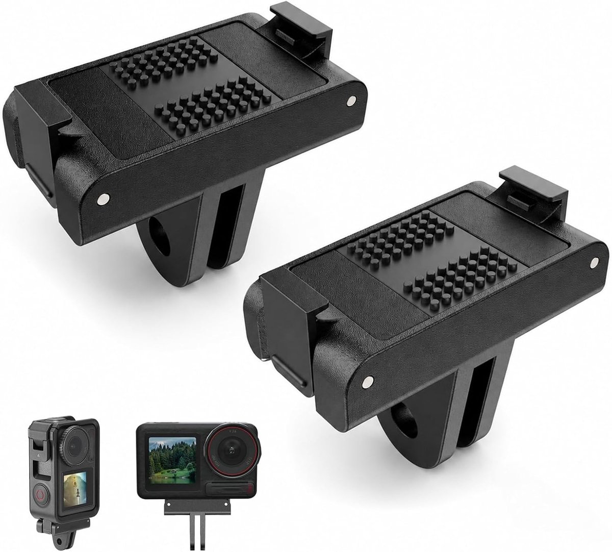 Magnetische adapterhouder voor DJI Osmo Action 5 Pro/4/3 en Osmo 360, 2 stuks magnetische snelwisseladapter - ShopVlot