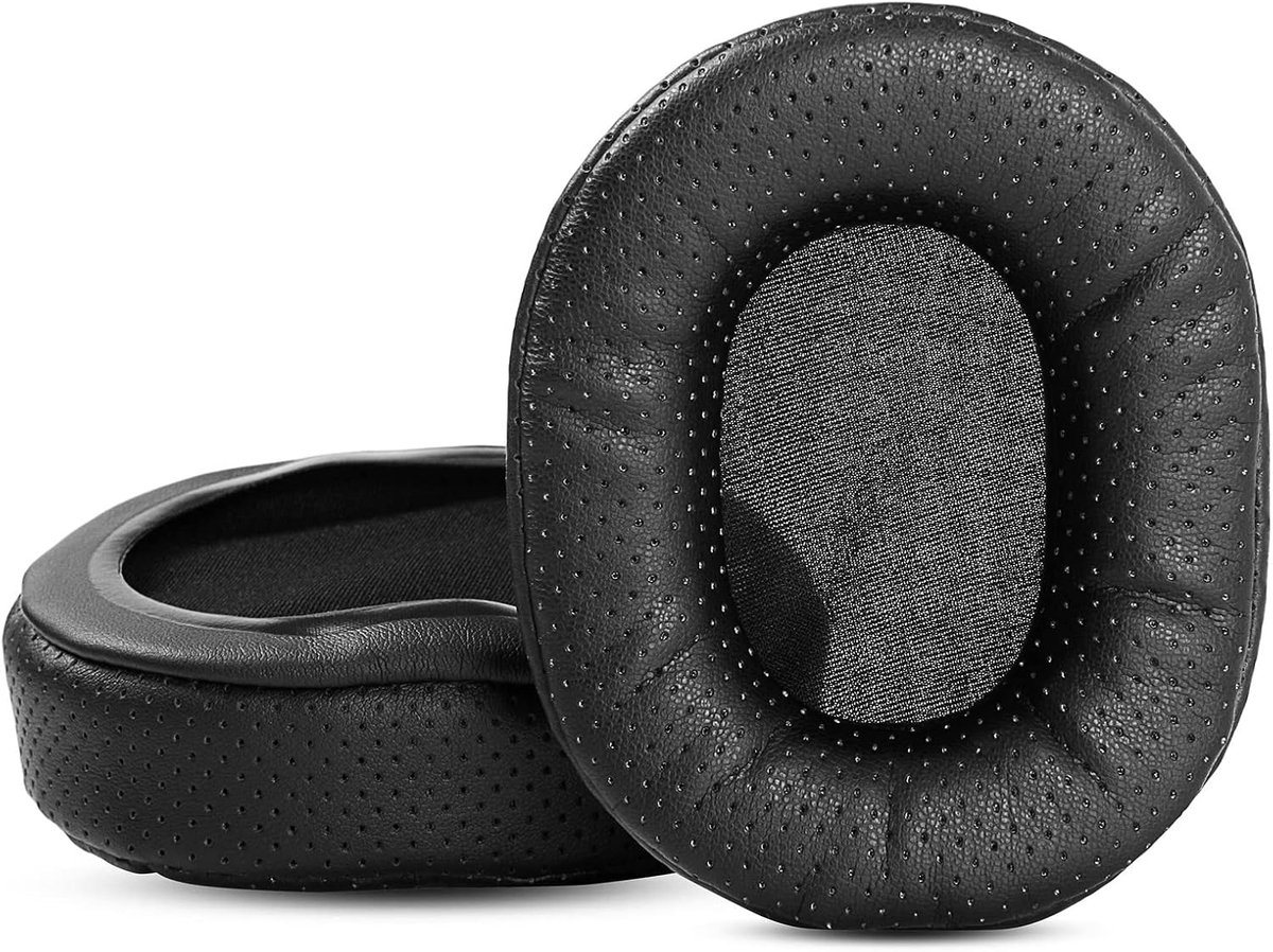 H7 Upgrade Ear Pads Cushion Replacement Compatible with Mpow H7 Bluetooth Headphones (Perforate Earbuds Black) - ShopVlot