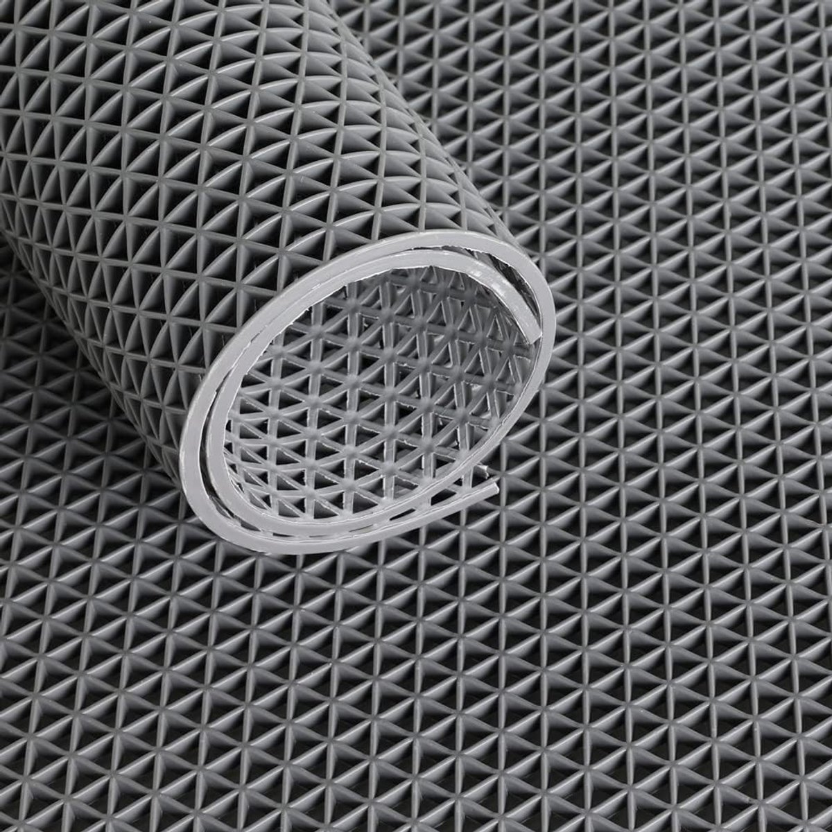 Ultra Grip Grid Mat with Diamond Structure - 120 cm - Sold by the Metre (Grey, 120) - ShopVlot