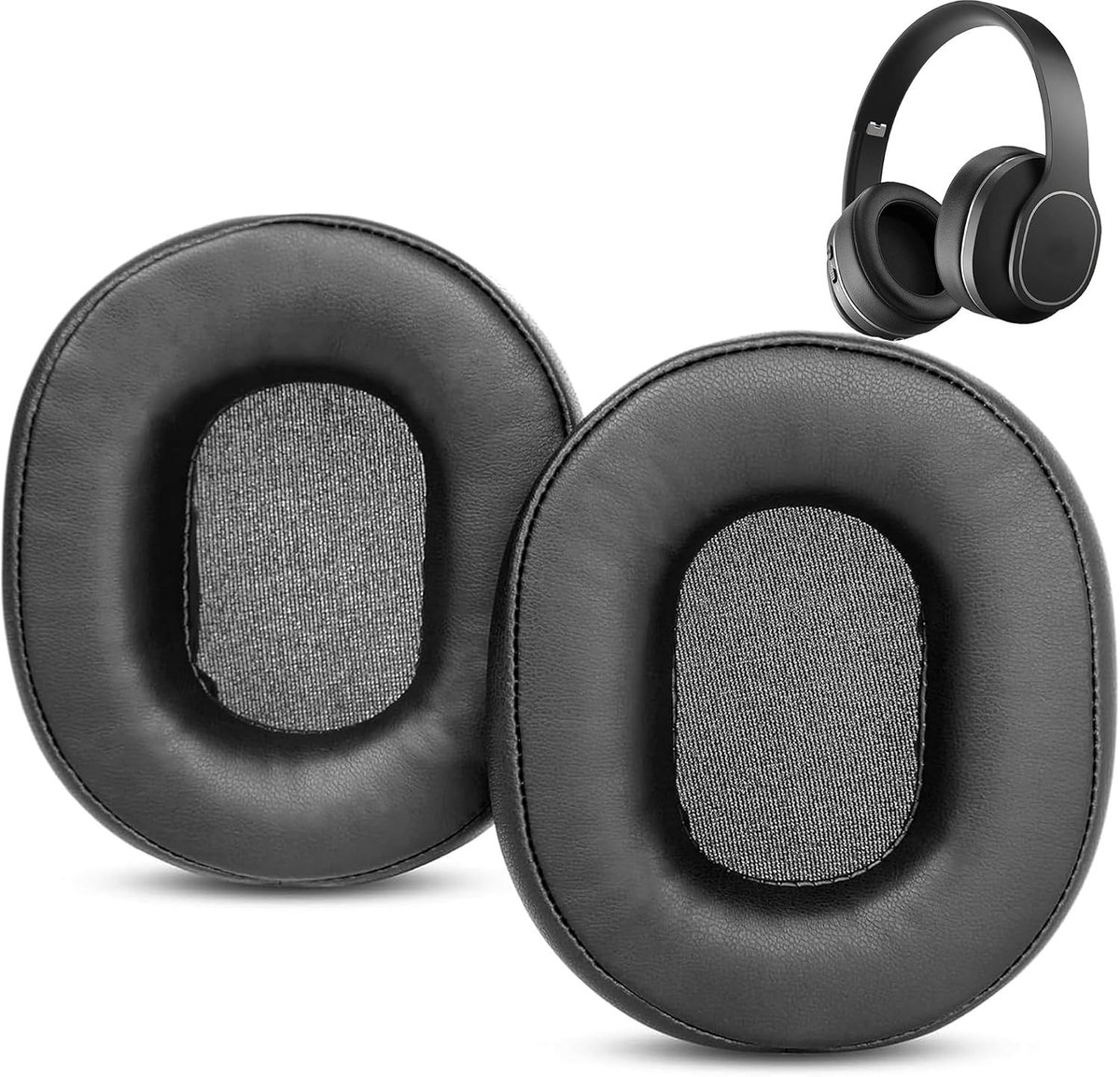 Professional Ear Pads Replacement Compatible with Taotronics TT-BH047 SoundSurge 47 Headphones Ear Pads with Skin - ShopVlot