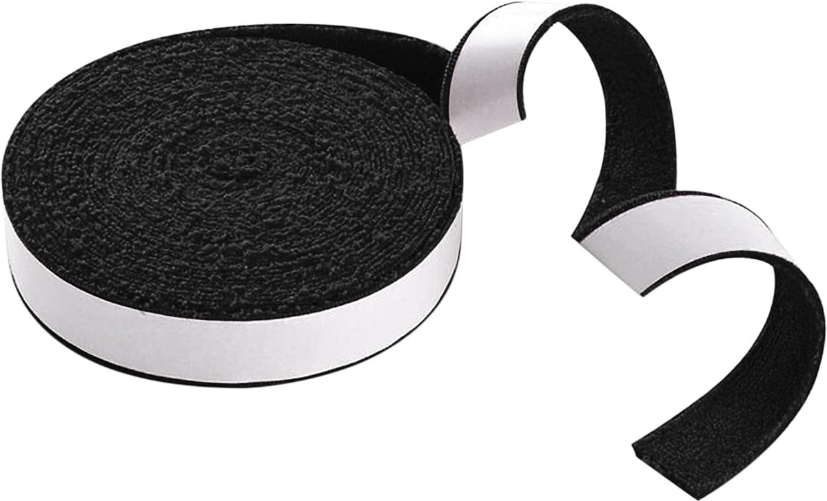 Tennisracket gripband 10 meter - absorberend handdoekmateriaal - antislip grip - ideaal voor zwetende handen - ShopVlot