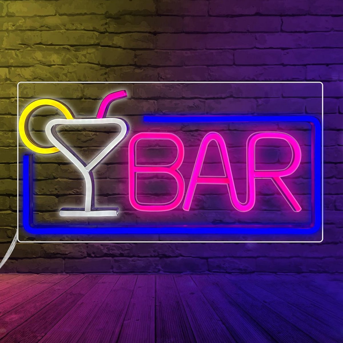 Led Neon Sign - Bar Neon Licht - Duurzaam materiaal - Perfecte wanddecoratie voor jouw bar - ShopVlot