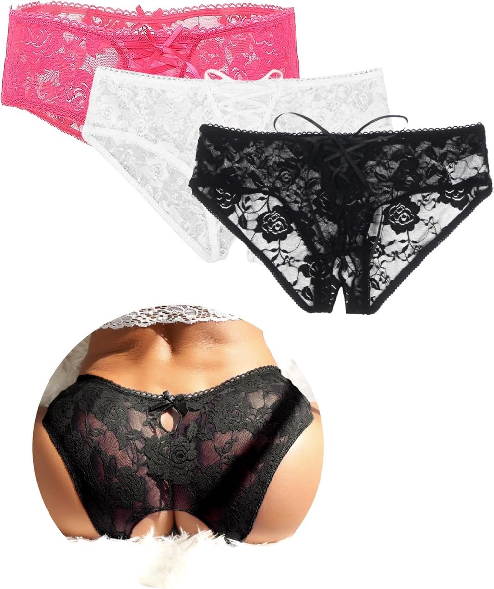Thong Tights naadloos elastisch - kant - multicolour - sexy uitstraling - ShopVlot