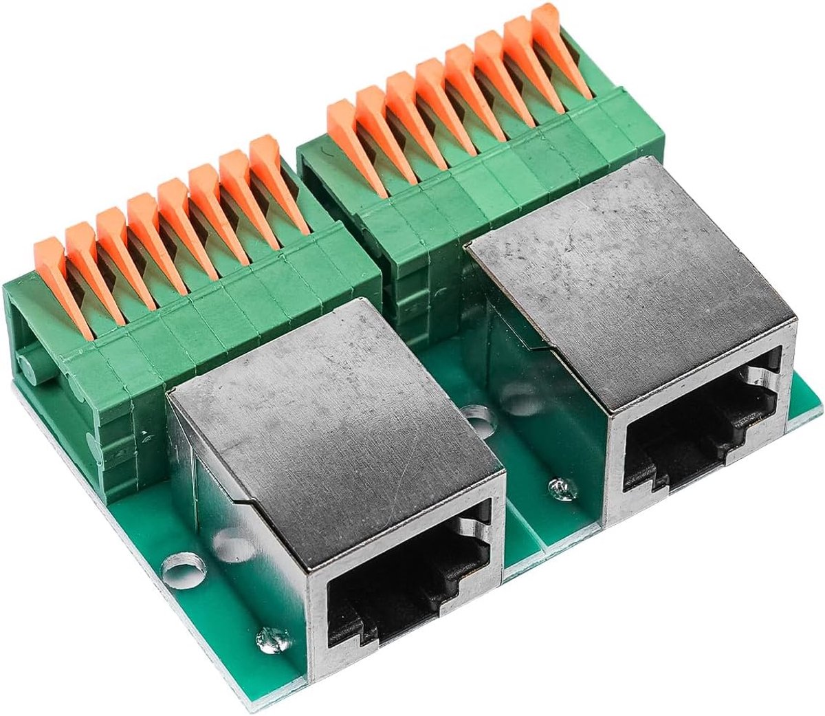 RJ45 Ethernet Connector Clamp 8P8C - Solderless Netwerk Interface Connector - Sterke signaalstabiliteit - ShopVlot