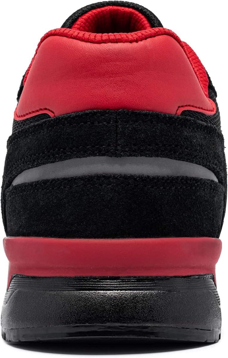 Veiligheidsschoenen heren maat 40 - licht stalen neus - anti-statisch - ademend sportief design - ShopVlot