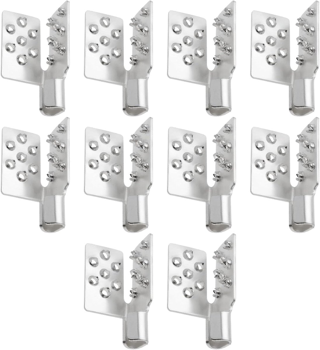 Crimp connectors montageklemmen 10 stuks - voor infrarood verwarmingsfolie - eenvoudig te installeren - ShopVlot