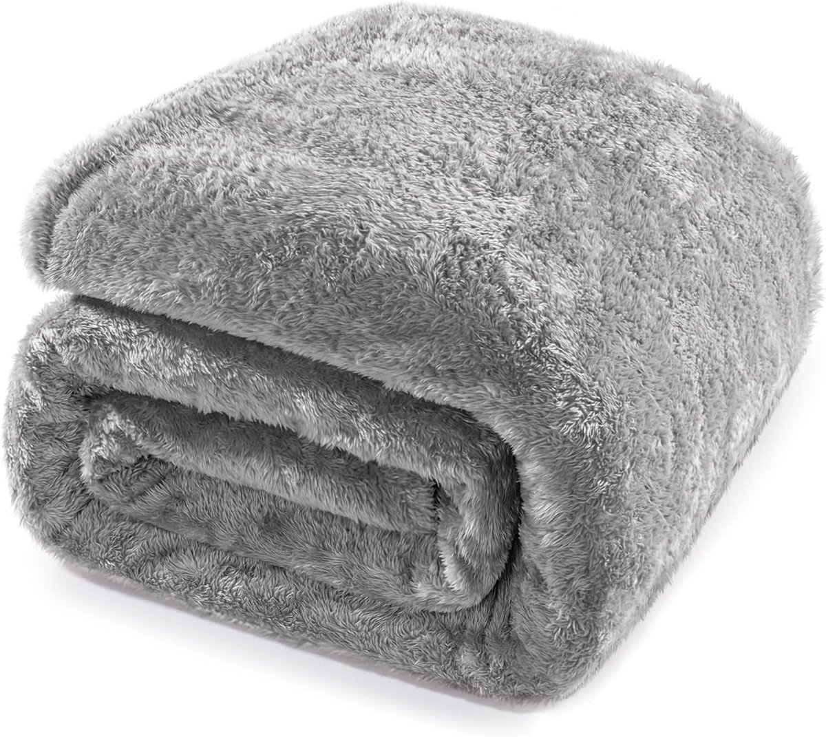 Sofablanket 230 x 270 cm - Fluffy fleece - Zacht en warm - Perfect voor op de bank - ShopVlot