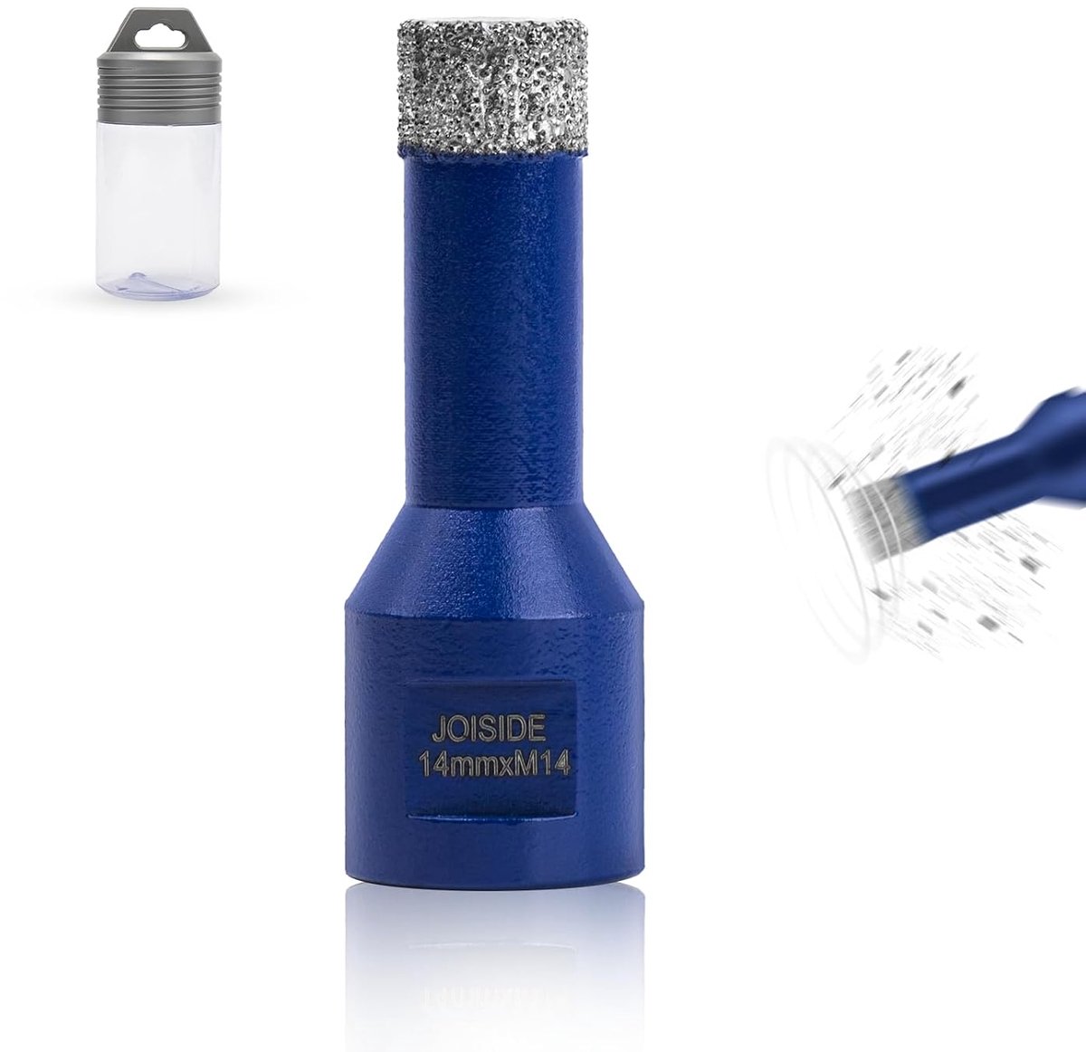 Diamond Core Drill Bit 14mm x M14 for Porcelain Tile Ceramic Granite Marble Stone Masonry Brick - ShopVlot