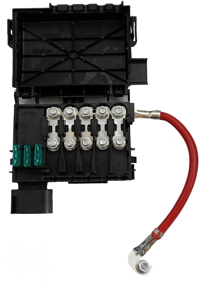 Twowinds Battery Fuse Box 1J0937550A Compatible with VW Beetle, Golf - ShopVlot