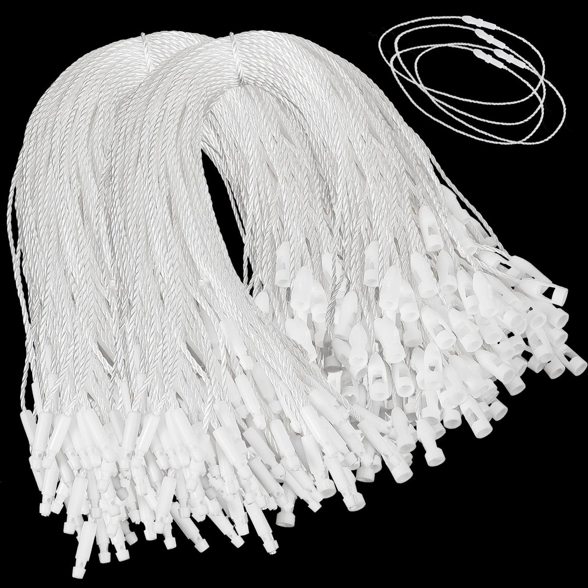 Solidchoice - 400 Stuks Polyester Touw voor Etiketten en Prijsetiketten