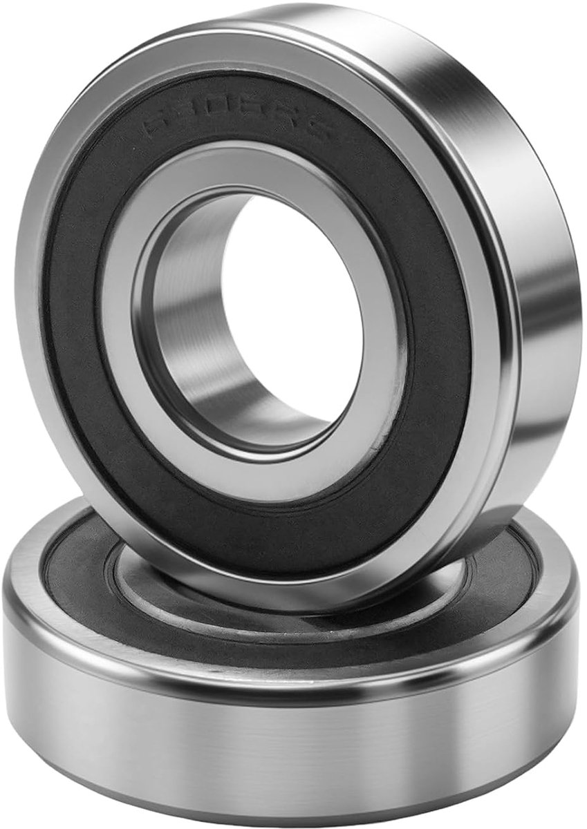 Kogellager 6306 2RS - afgedicht koolstofstaal - dubbele rubberen afdichtingen - optimale wrijving en slijtage - ShopVlot
