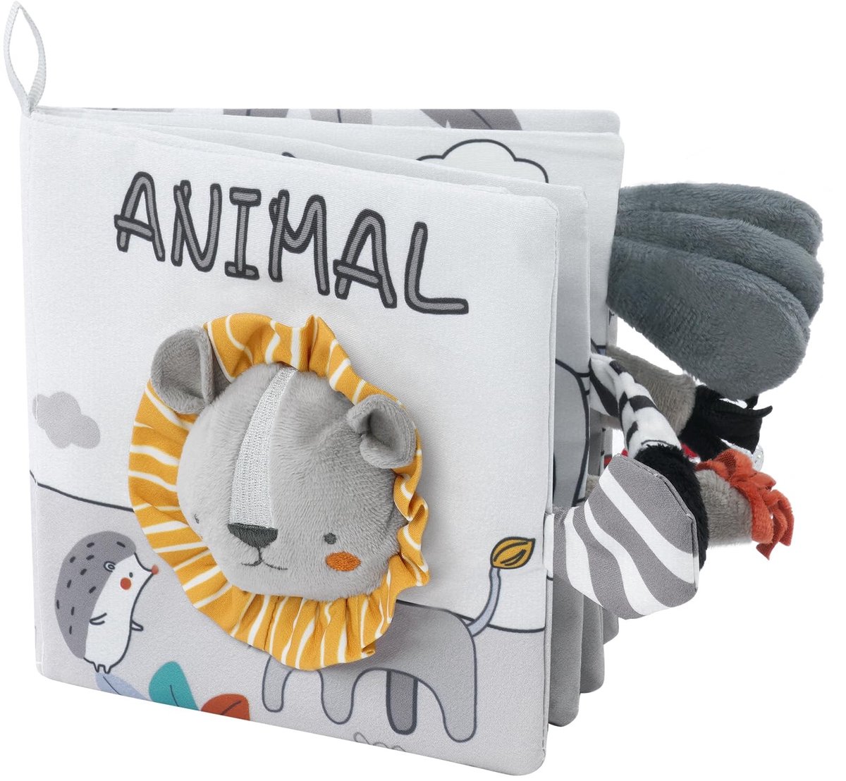 Solidchoice - Baby Kledingboek met Zeedieren Prints, Ontwikkeling en Cognitieve Speelgoed
