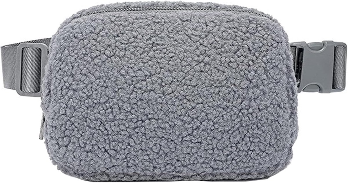 Heuptas voor vrouwen - kleine fanny pack van lamswol - meerdere vakken - ideaal voor reizen - ShopVlot