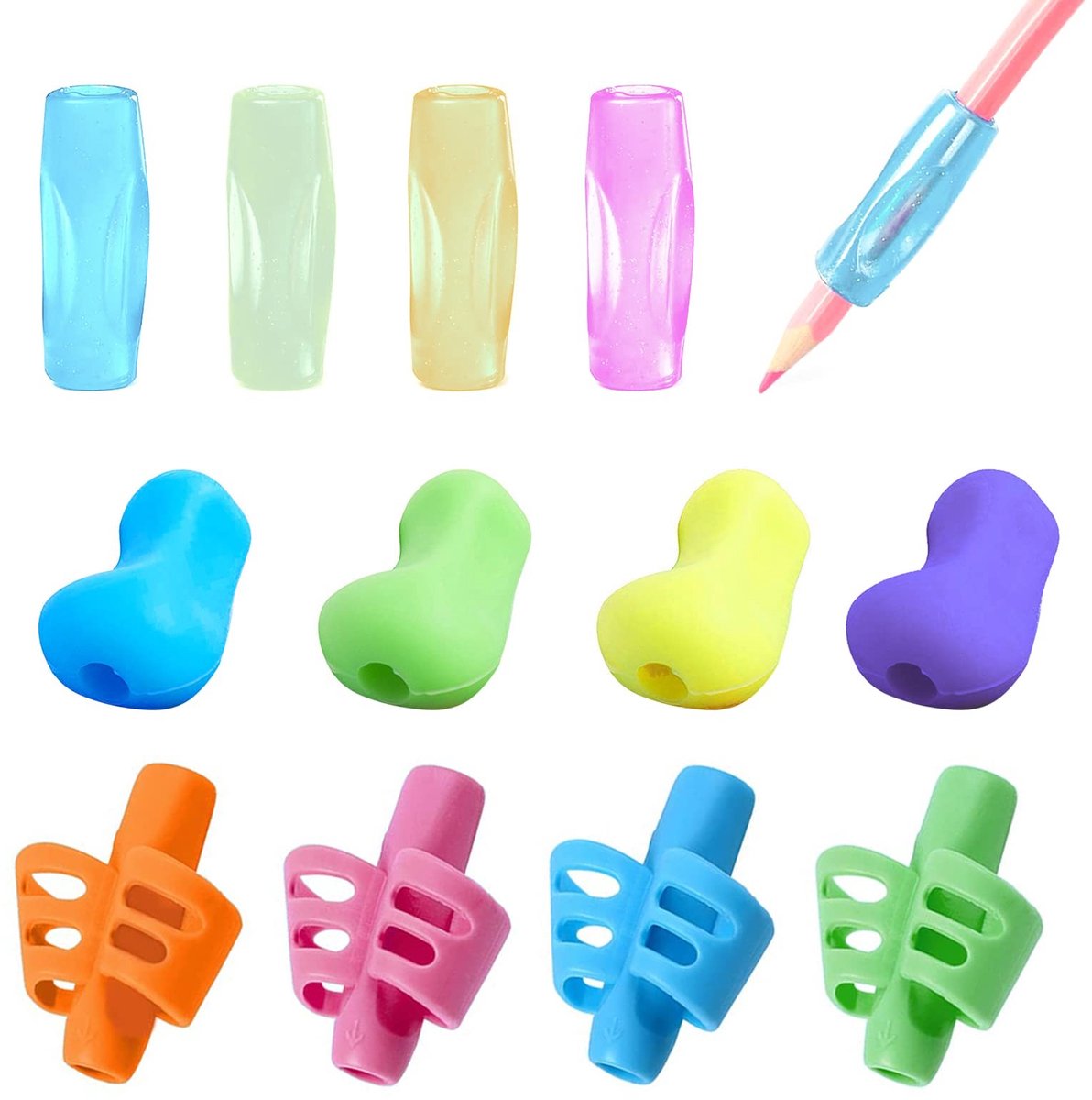 Solidchoice - Ergonomische Potloodgrip voor Kinderen en Volwassenen