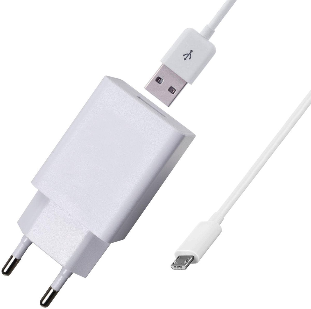 Solidchoice - Oplader met Micro USB Kabel voor Samsung Tablets