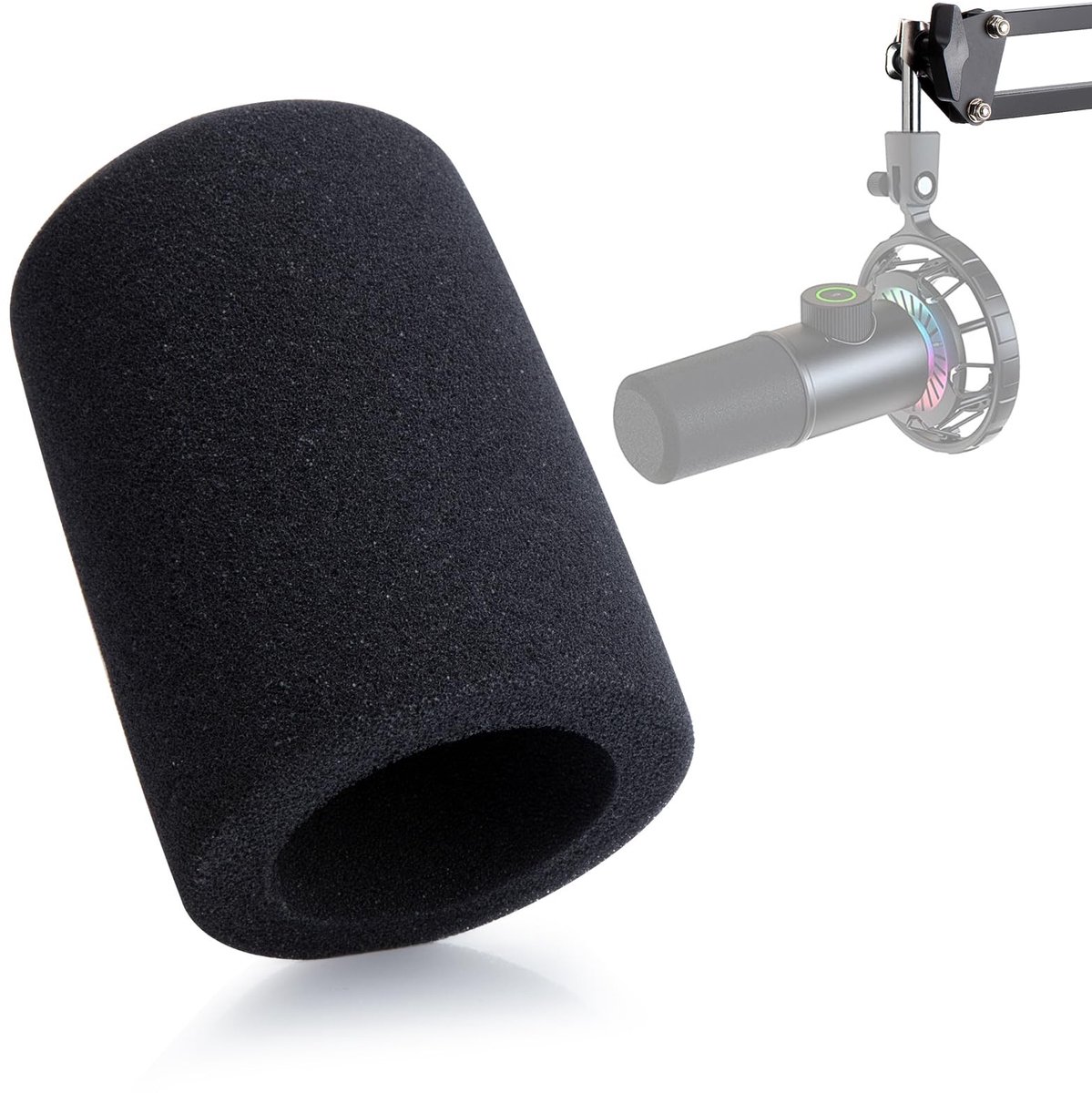 Solidchoice - Microfoon Schuim Windscherm voor K658 Microfoon, Geluidisolatie