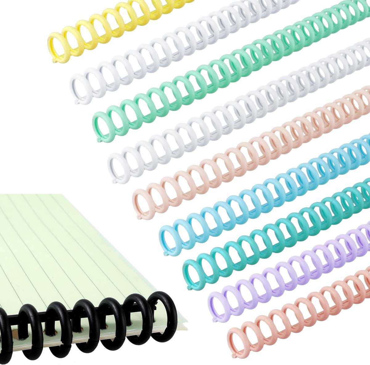 Solidchoice - 10 Stuks Binding Combs voor Documenten