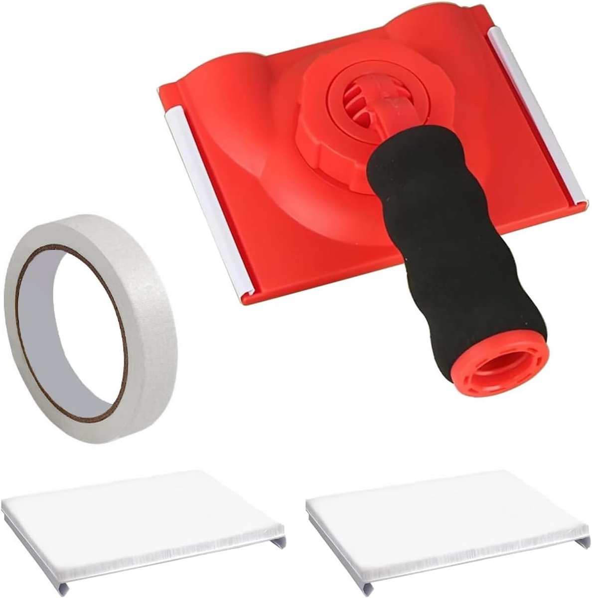 Schildertools - randafsnijders met vervangpads - muurafwerking - eenvoudig in gebruik - ShopVlot