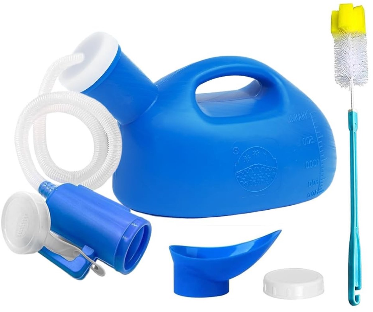 Solidchoice - Draagbare Urinal met Grote Capaciteit van 2000ml