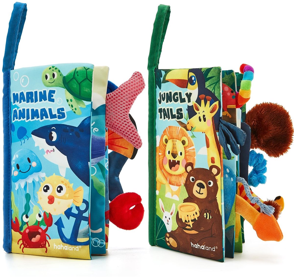 Solidchoice - Set van 2 Sensorische Activiteit Boeken voor Baby's