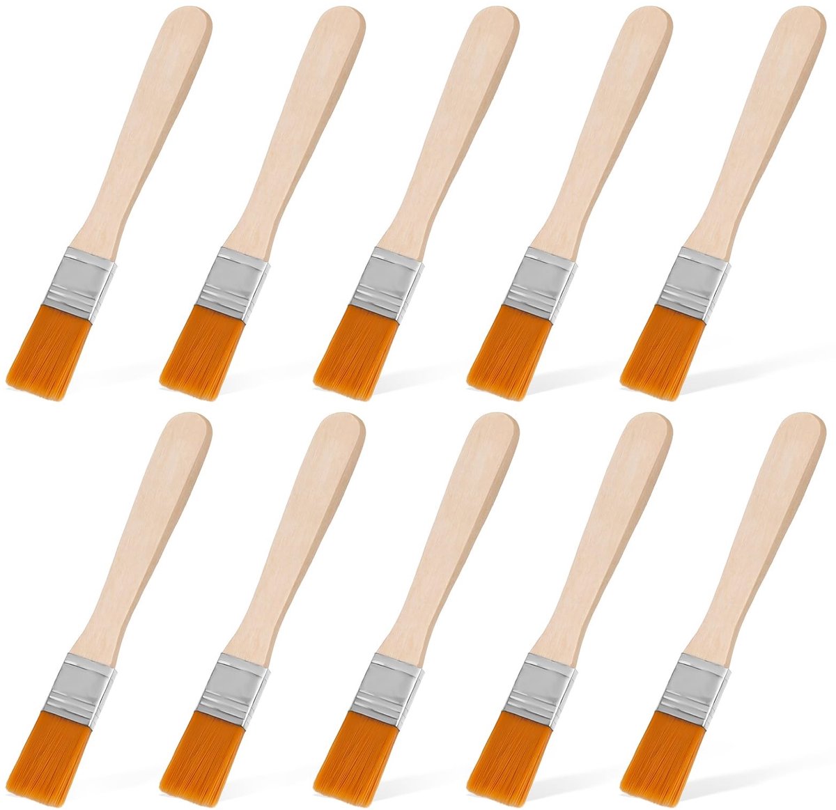 Solidchoice - Set van 10 Kleine Verfkwasten voor DIY en Retoucheren