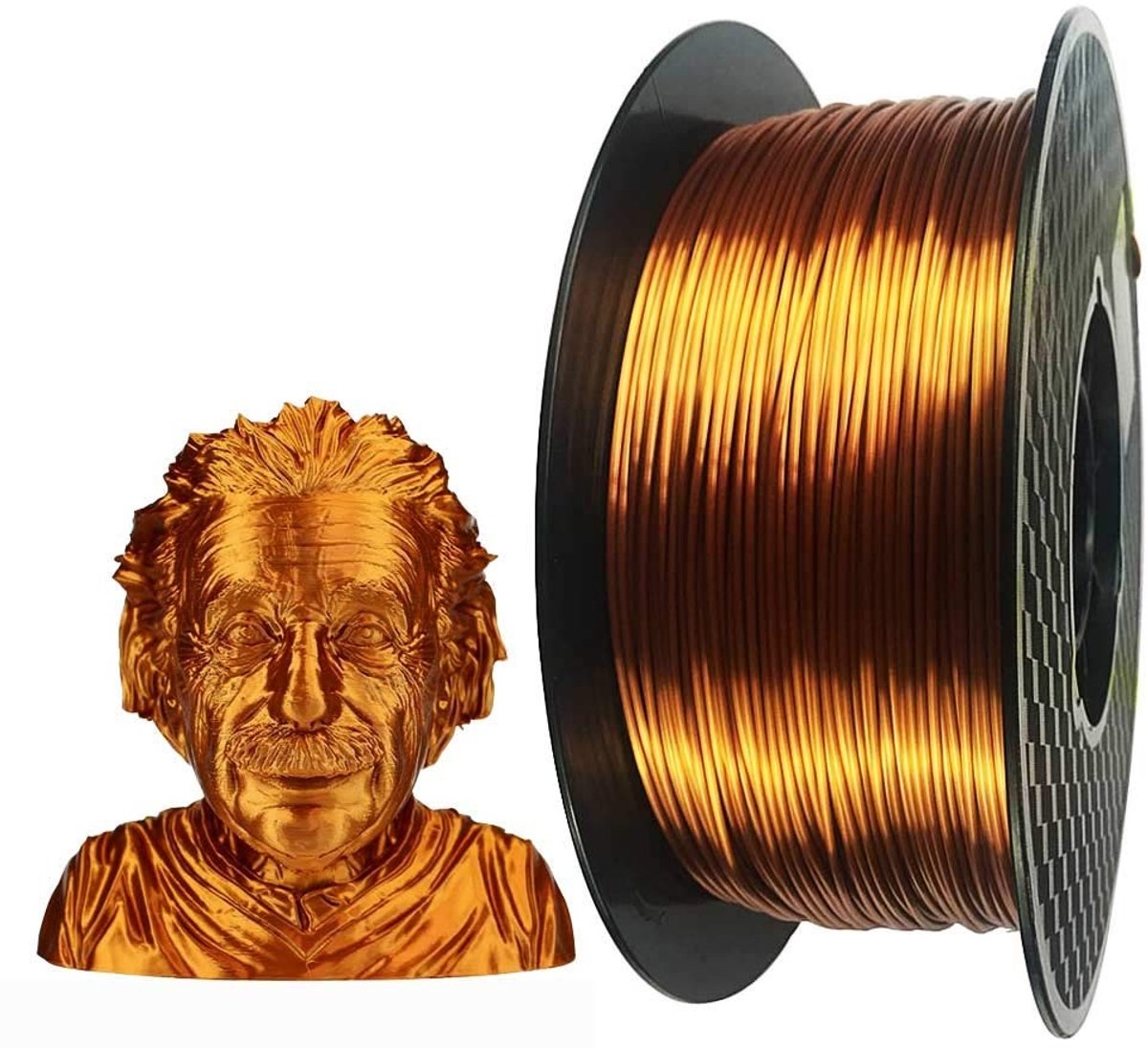 Solidchoice - Silk Copper PLA Filament voor 3D Printer 1.75mm