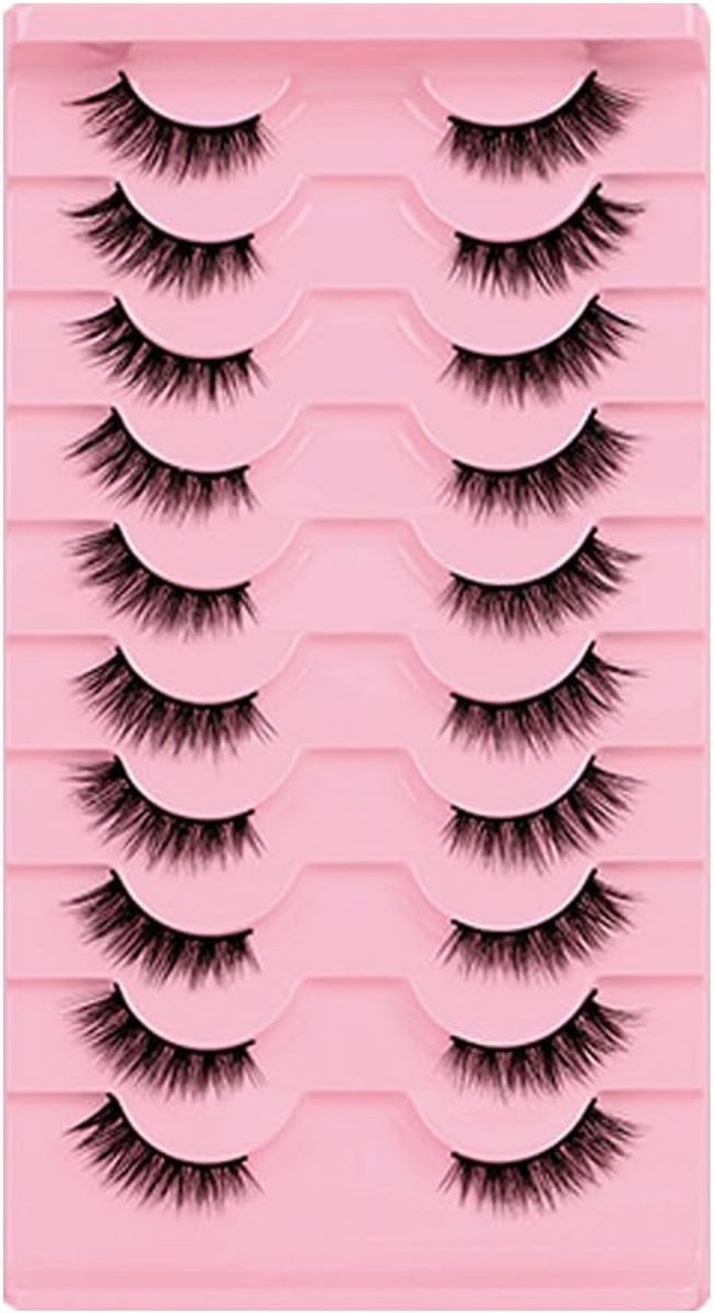 Wimpers cat eye 22mm - natuurlijk uiterlijk - eenvoudige toepassing - perfect voor beginners - ShopVlot