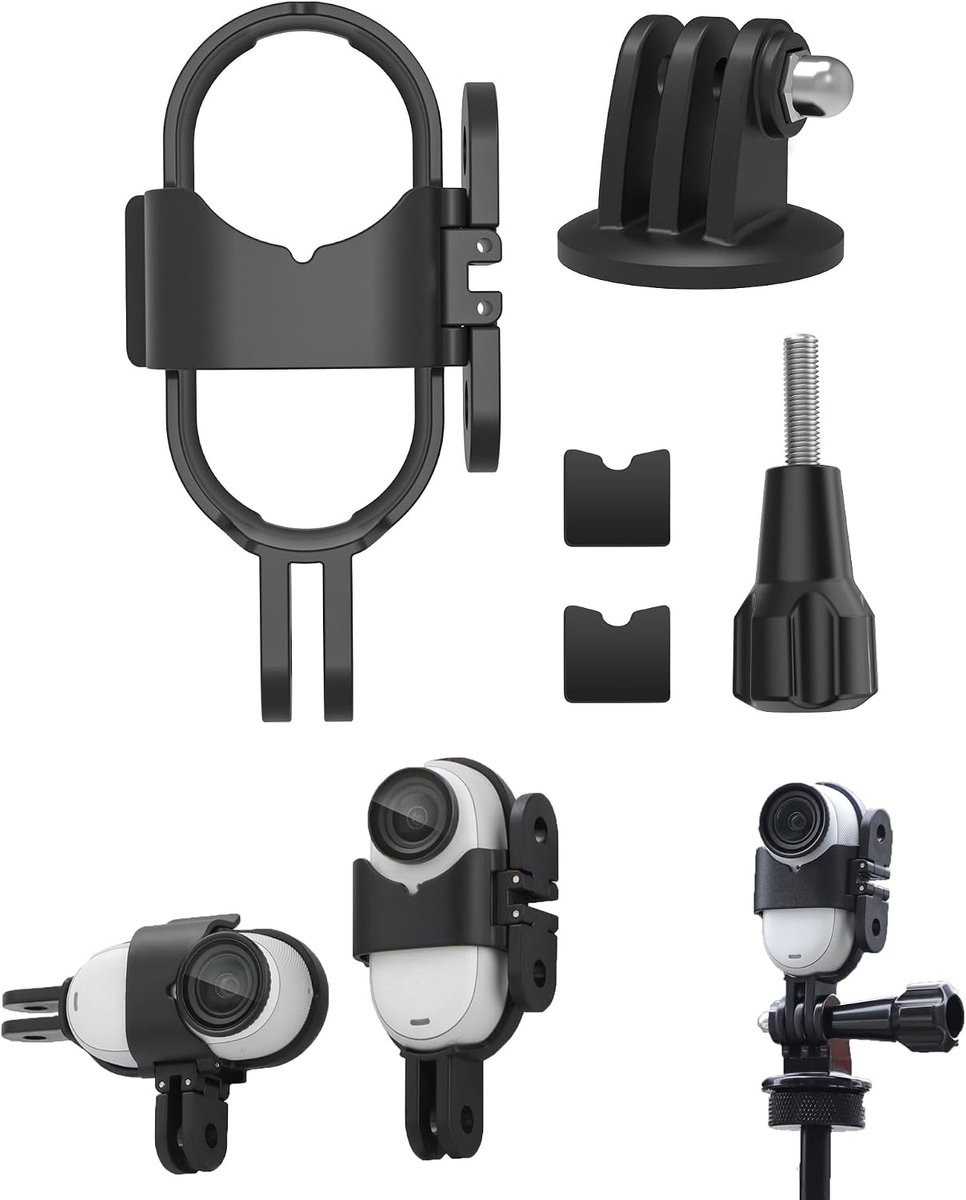 Vouwbare Stekkerdoos voor Insta360 GO 3S/GO 3 - Adapter met 2 Universele Poorten - Verbeterde Compatibiliteit - ShopVlot