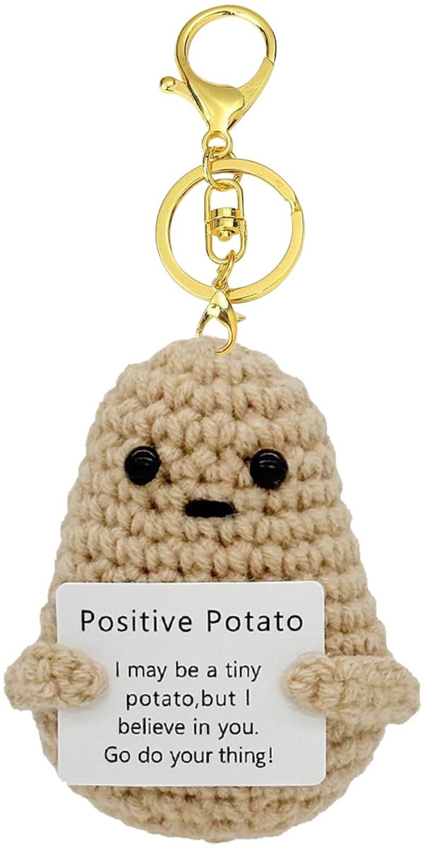 Solidchoice - Creatieve Aardappel Pop met Positieve Kaart