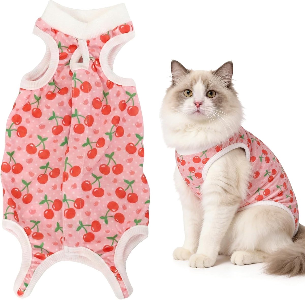 Kat herstelpak 4-5kg - ademend comfortabel - chirurgisch pak - voorkomt lekkage - ShopVlot