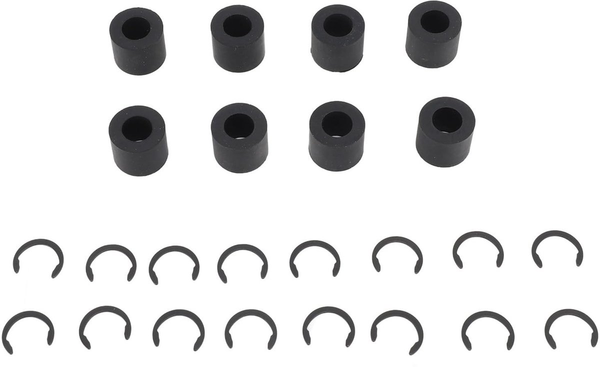 Solidchoice - 8 Stuks Vervangende Rubberen Rollen voor Maker 3