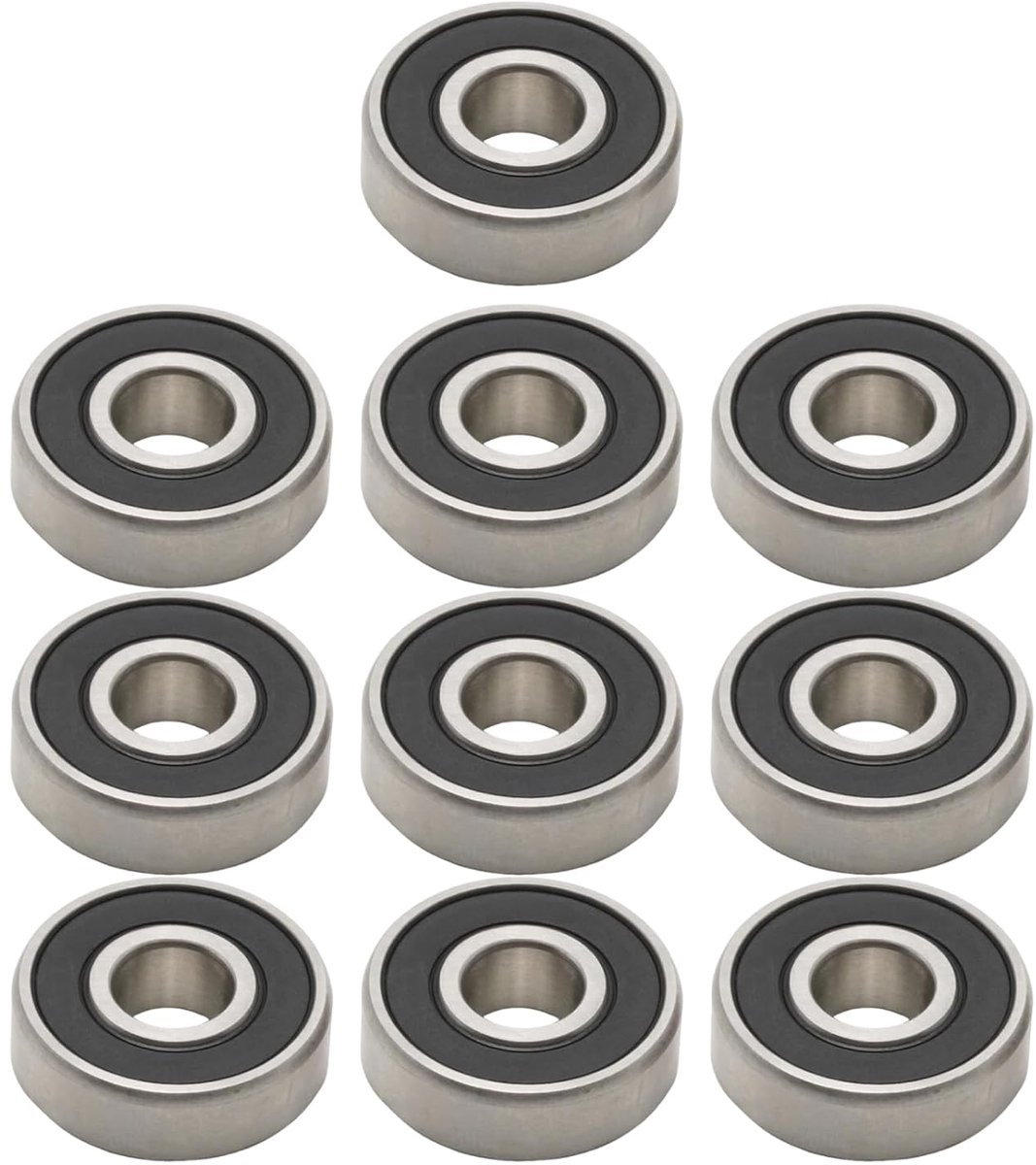 Kogellagers 8mm x 22mm x 7mm - dubbel afgedicht - hoge belastingcapaciteit - geschikt voor micro motors - ShopVlot