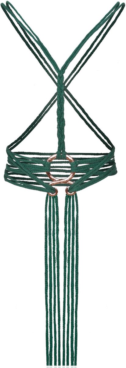 Solidchoice - Handgeweven Viking Troll Cross Gordel voor Vrouwen