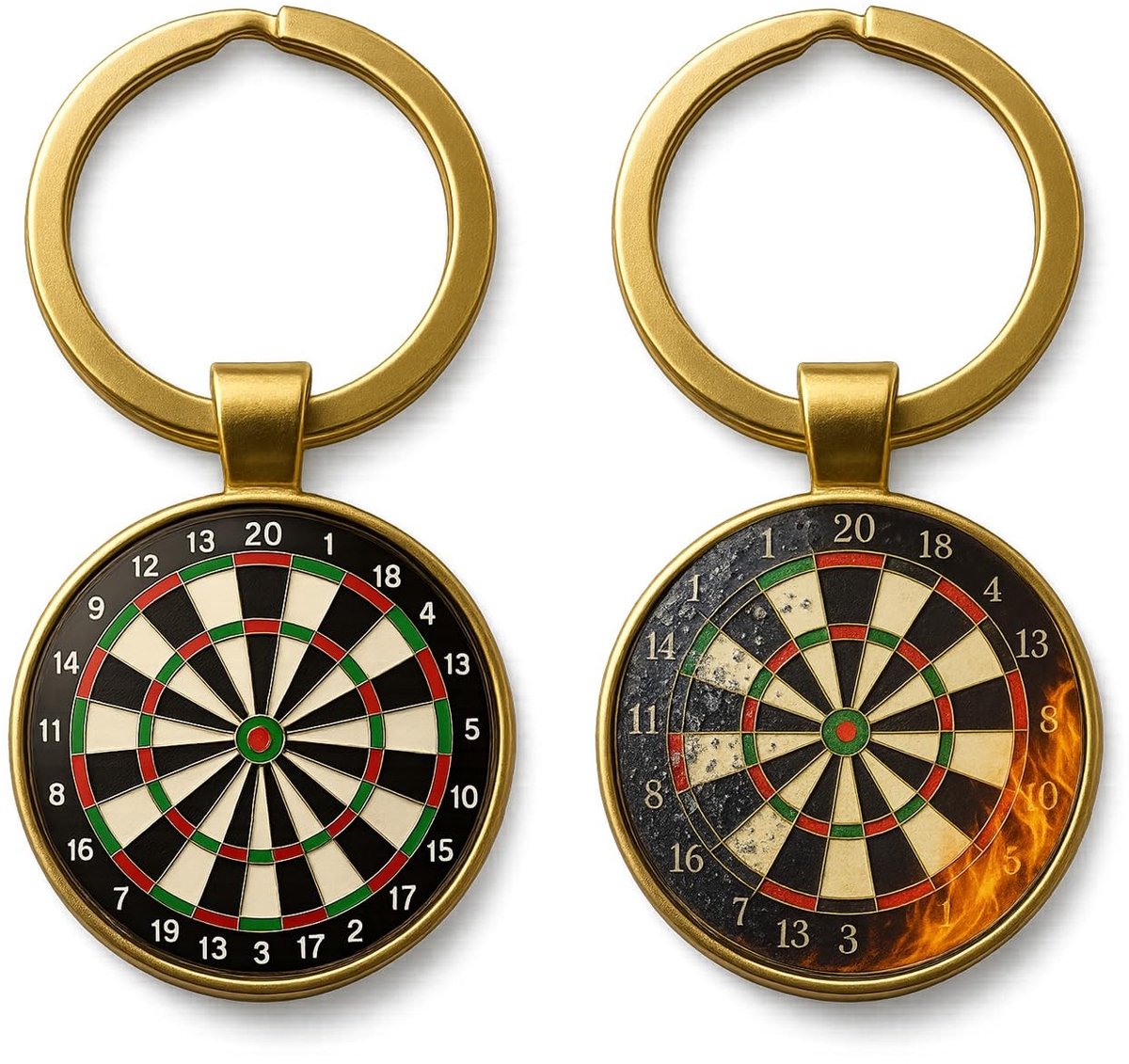 Solidchoice - Professionele Dart Sleutelhanger Set