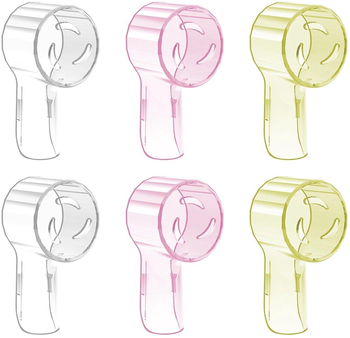 Solidchoice - Set van 6 Tandborstelcaps voor Oral-B Elektrische Tandenborstels