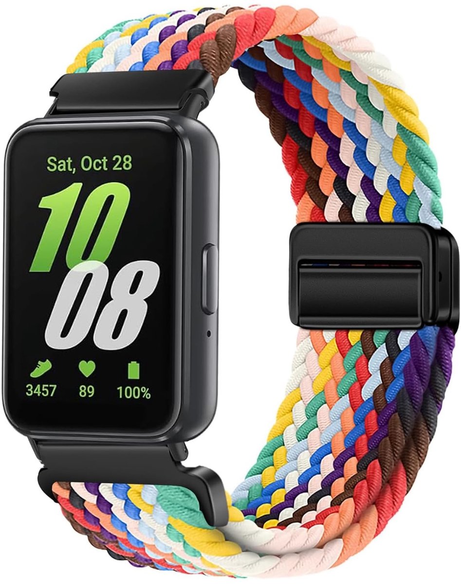 Solidchoice - Nylon Gevlochten Band voor Galaxy Fit 3