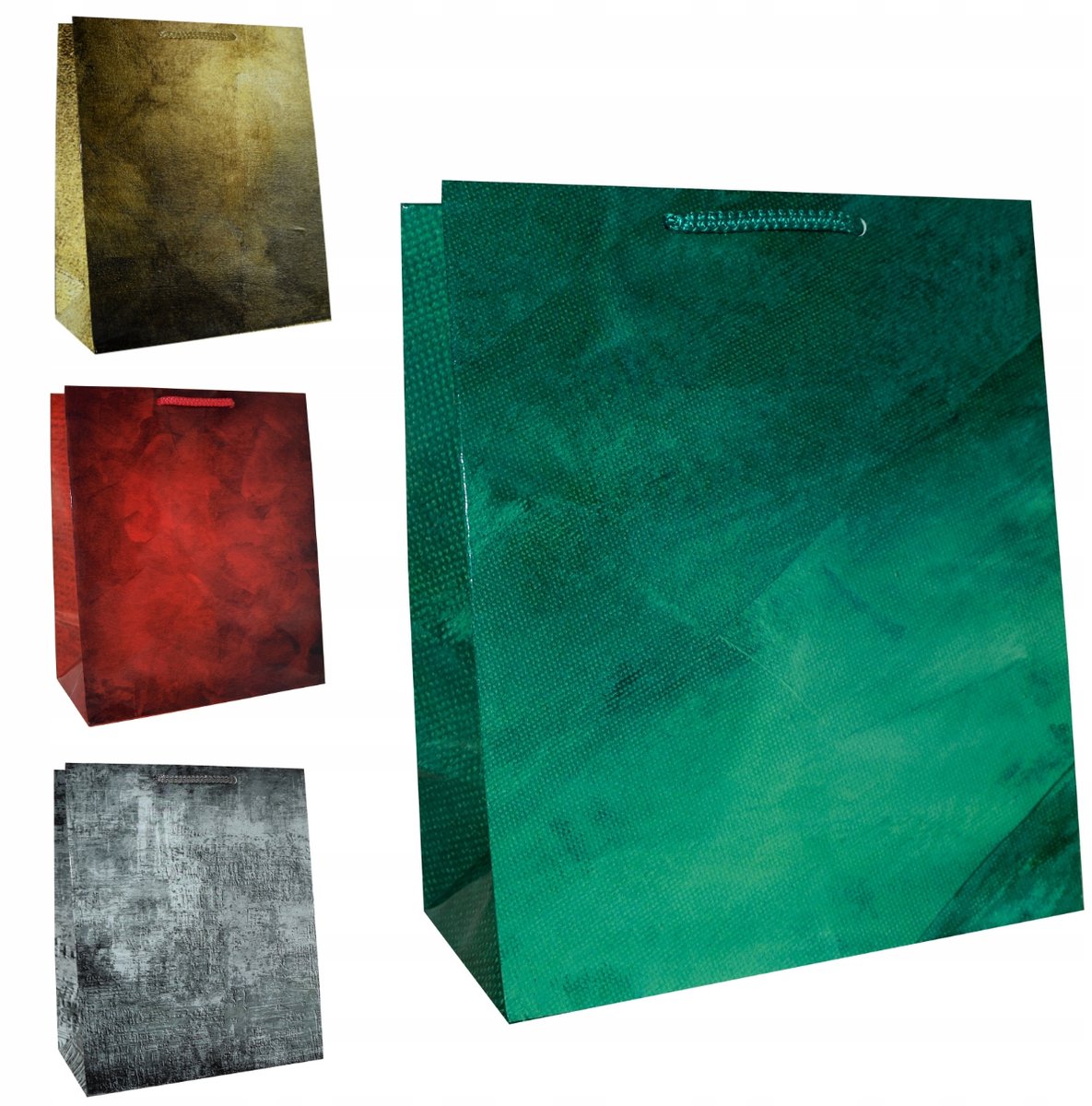 Luxe Papieren Cadeauzakjes - 10 stuks - 20x11x24 cm