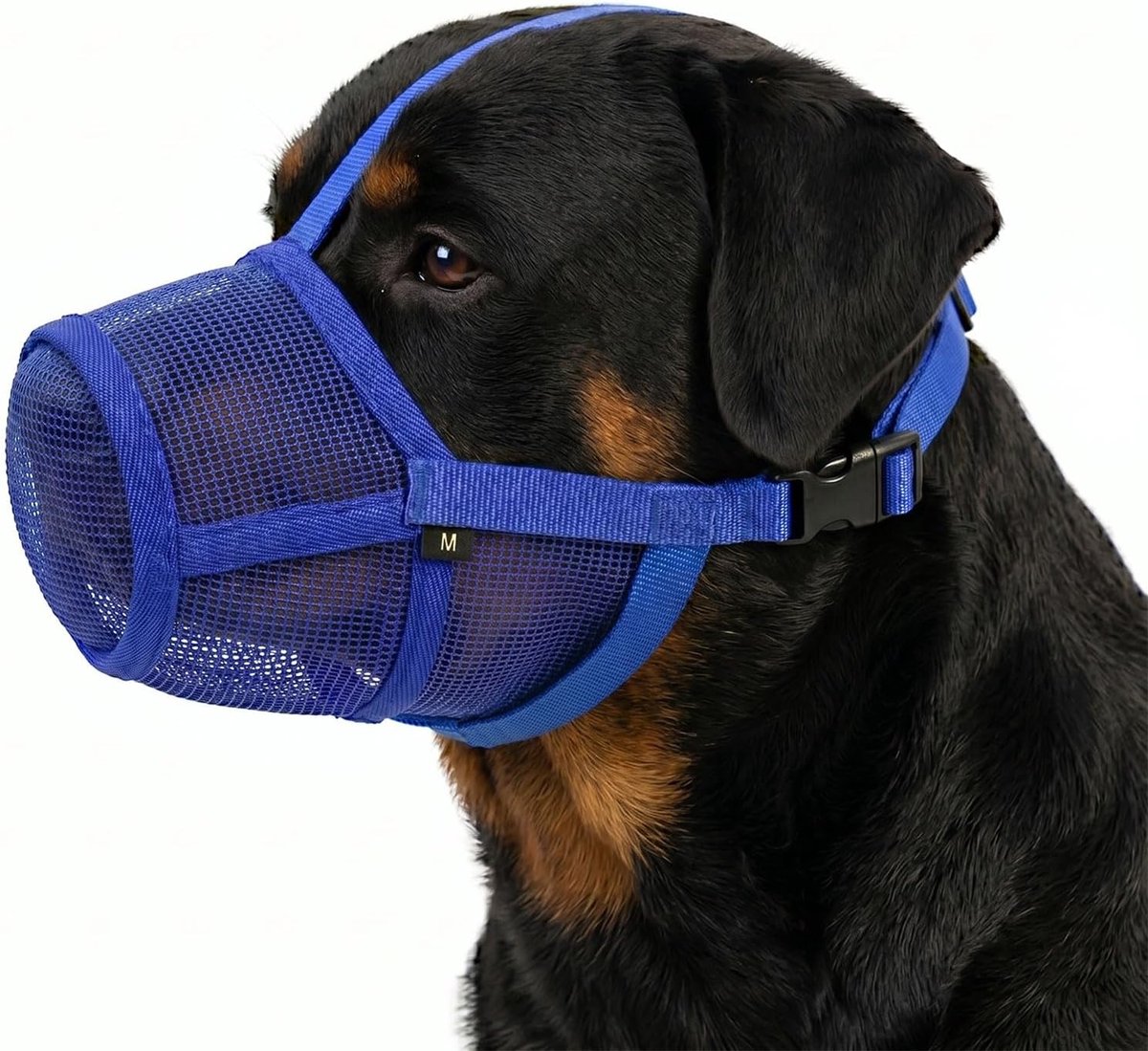 Dog Muzzle for Sniffing, Breathable Mesh Soft Dog Mouth Guard for Small, Medium and Large Dogs, Fully Closed Design to - ShopVlot