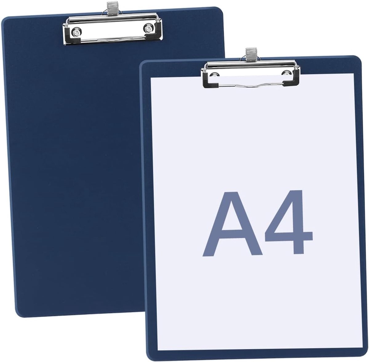 Clipboard A4, 2 pieces, writing board with pen holder - ShopVlot