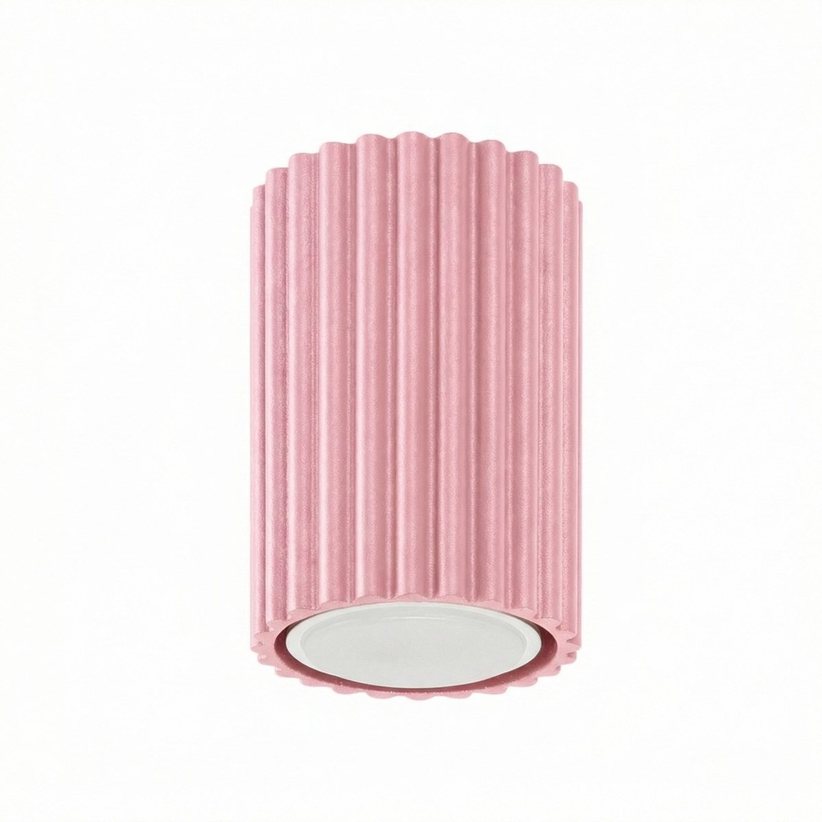 Sollux Lighting Plafondlamp KARBON - GU10 - roze - aluminium - 6.5x6.5x10cm