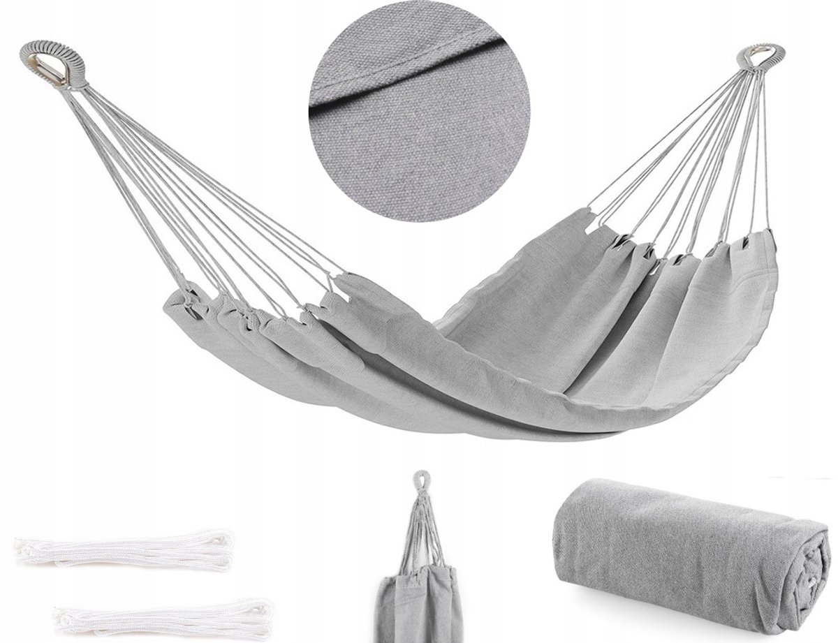 Merloos Boho Hangmat Tuin 240x80cm - Comfortabel en duurzaam