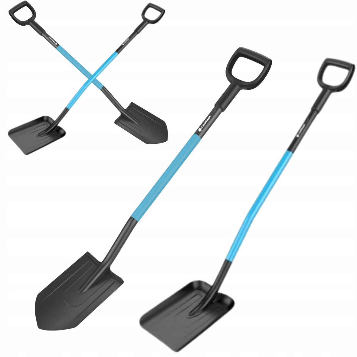 Cellfast Schoffel en Spade Set - Stevig & Ergonomisch Tuingereedschap