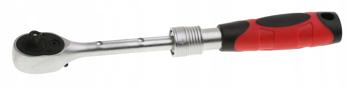Telescopische Ratel 1/4" CrV - Verstelbare Lengte