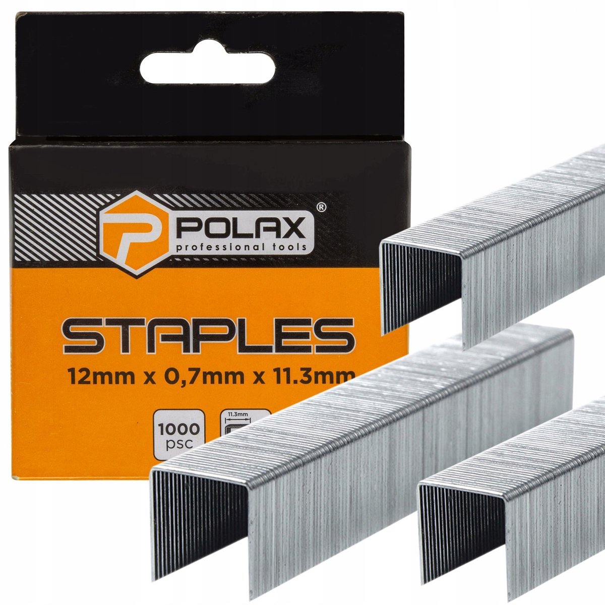 Polax Tapijtnieten Type 53 (530/A) 12x0,7x11,3mm - 1000 stuks