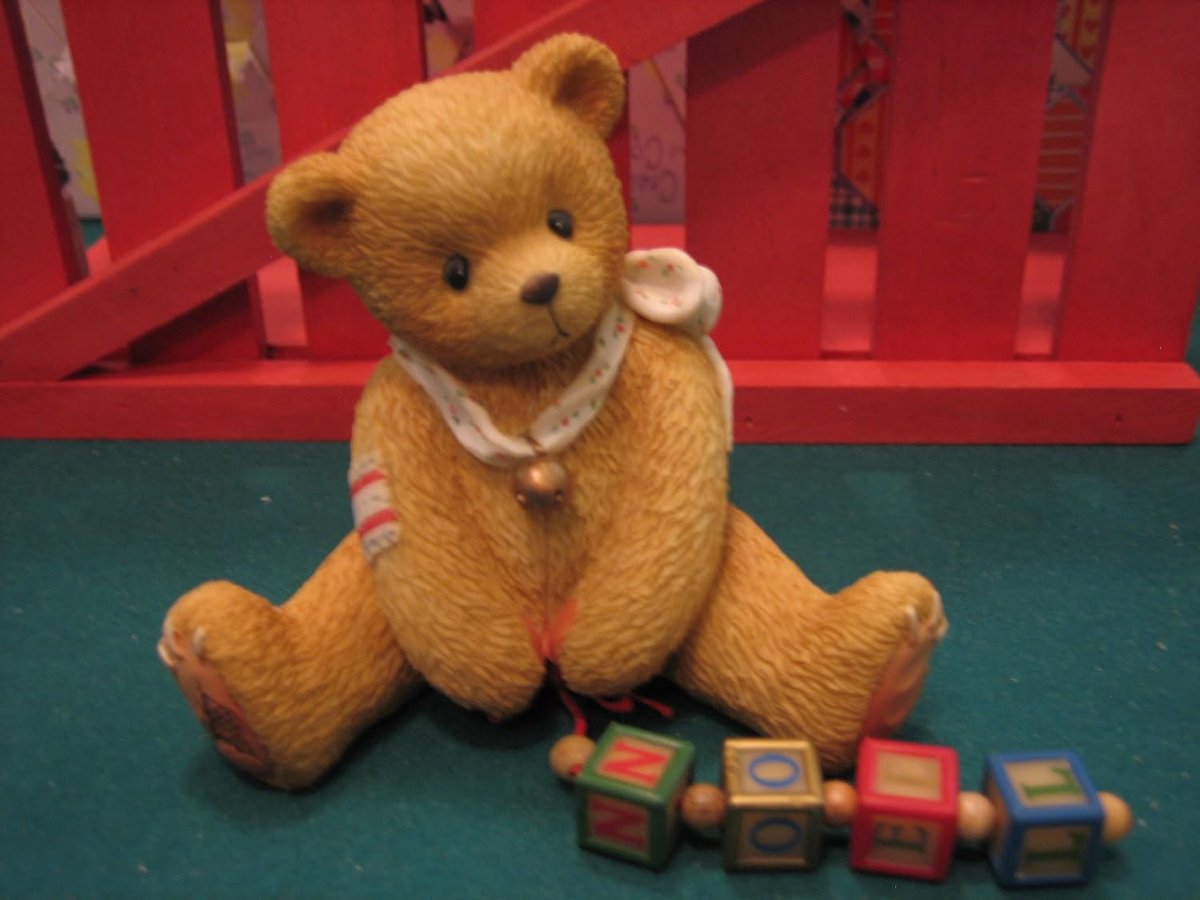 Nolan Cherished Teddies 176141 by Cherished Teddies by Priscilla and Glenn Hillman - ShopVlot