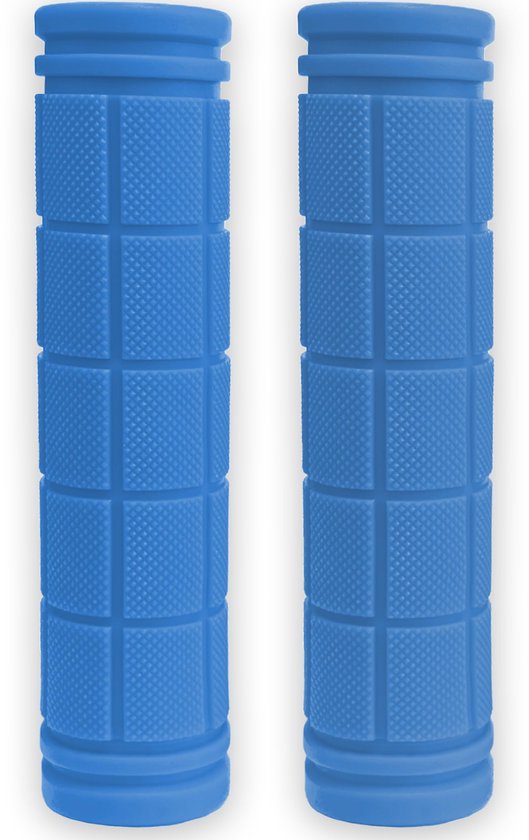 Ergonomische fietshandgrepen van rubber, antislip, 120mm, zwart — afbeelding 2