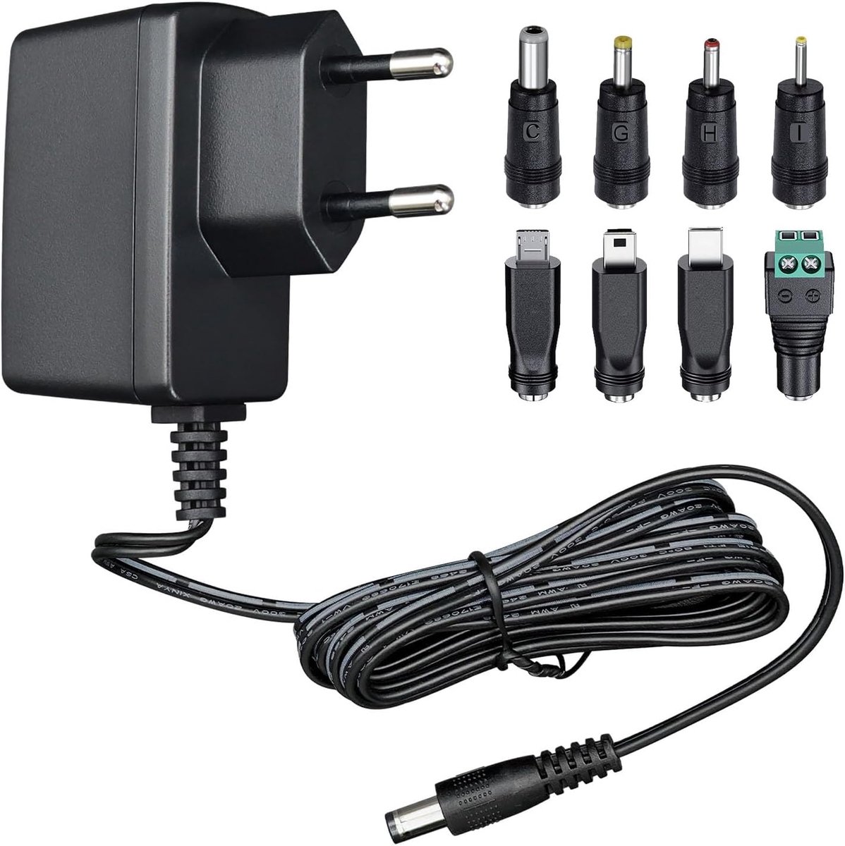 5 V 1 A 5 W 1.8 m Power Adapter, AC DC Switch Adapter (Input 100 - ShopVlot