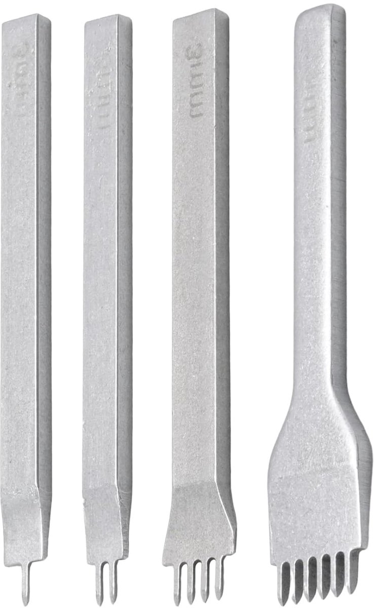 Gereedschapsset voor leergaten, 3 mm, 1/2/4/6 tanden van koolstofstaal, veelzijdig en eenvoudig te bedienen voor - ShopVlot