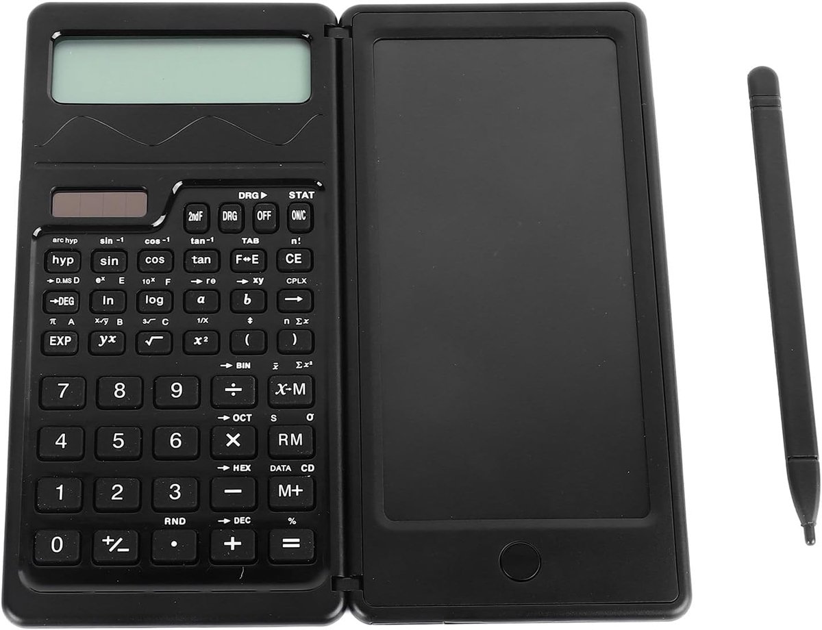 Wetenschappelijke Rekenmachine Wetenschappelijke Breukhandschriftcalculator, Multifunctionele Opvouwbare Rekenmachine - ShopVlot